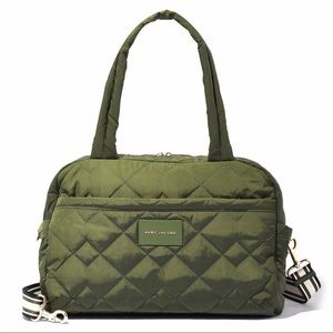 *New with Tags* Marc Jacobs Diamond Quilted Large Weekender in Dark Green